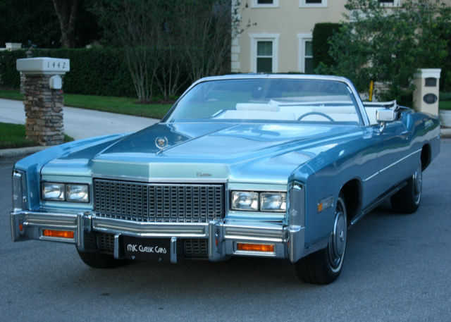 1976 Cadillac Eldorado CONVERTIBLE - ORIGINAL - 20K MILES