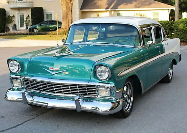 1956 Chevrolet Bel Air/150/210 ROTISSERIE RESTOMOD - VORTEC V-8