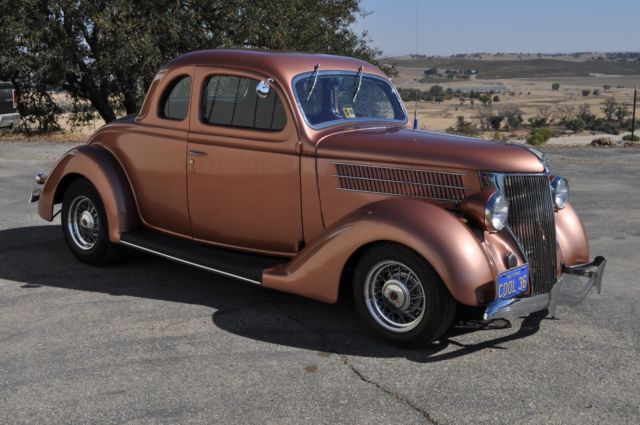 1936 Ford Deluxe 5 Window Coupe CUSTOM Rear Engine Street Rod - NO RESERVE!