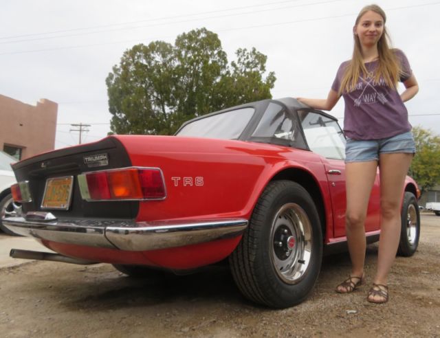 1972 Triumph TR-6 convertible