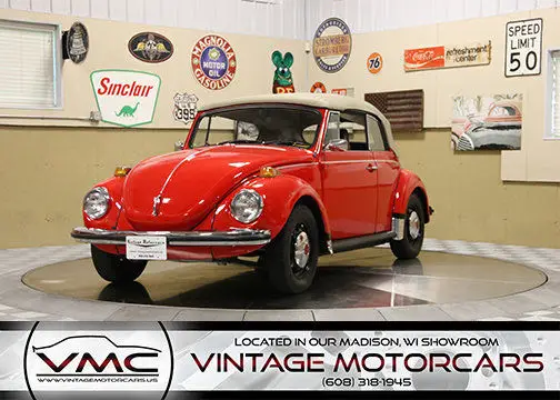 1972 Volkswagen Beetle Convertible