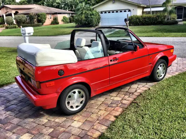 1992 Volkswagen Cabrio Wolfsburg Edition