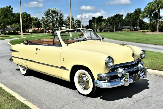 1951 Ford Custom Deluxe Convertible 239 V-8, Manual, AACA Winner