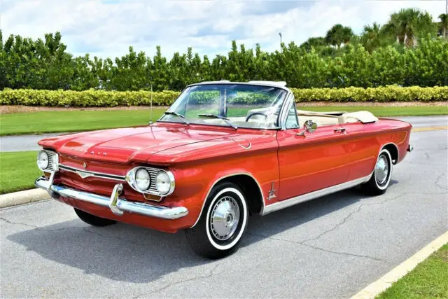 1964 Chevrolet Corvair Monza Spyder Convertible Replica manual