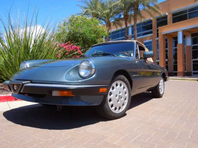 1989 Alfa Romeo Spider veloce