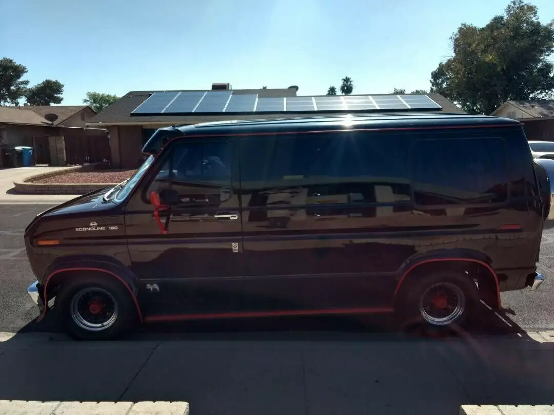 1985 Ford E-Series Van custom A-Team