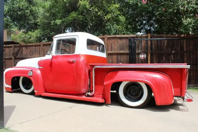 1956 Ford F-100 Cool Patina Air Ride Restomod