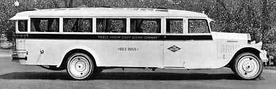 1924 Other Makes Pierce Arrow Deluxe with Z Chassis BUS