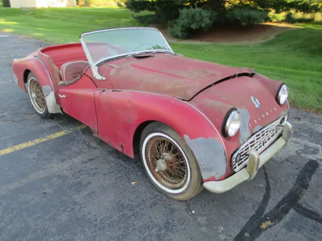 1961 Triumph TR3 --- TR3 A