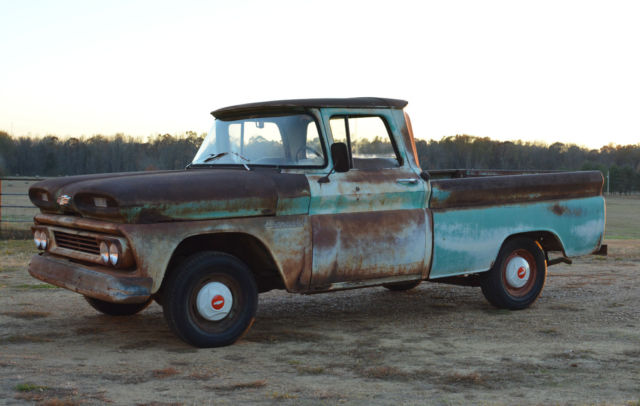 1960 Chevrolet Other Pickups Survivor Apache 10 Swb W/ Big Back Window