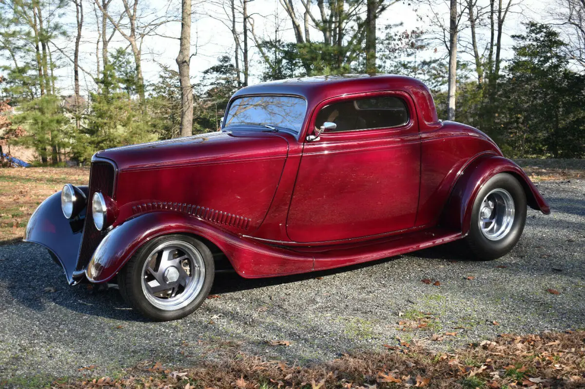 1933 Ford 3-Window RESTO MOD HOT ROD PRO STREET