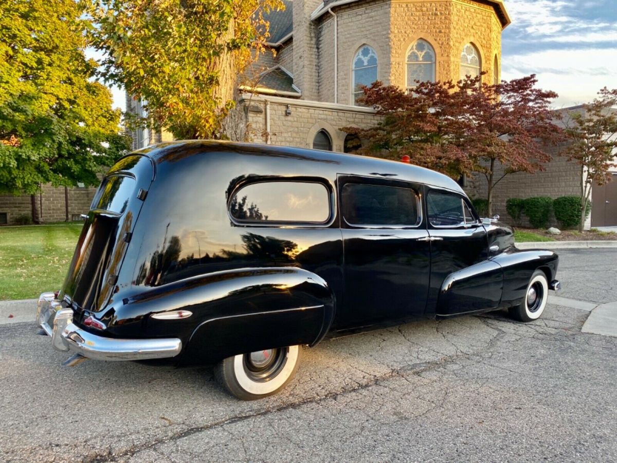 BEAUTIFUL 1948 BUICK ROADMASTER HEARSE AMBULANCE - MUST SEE - NO