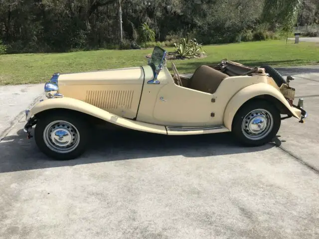 1952 MG T-Series Tan