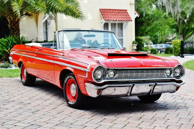 1964 Dodge Polara Convertible 383ci 4 Speed Power Steering, Brakes,