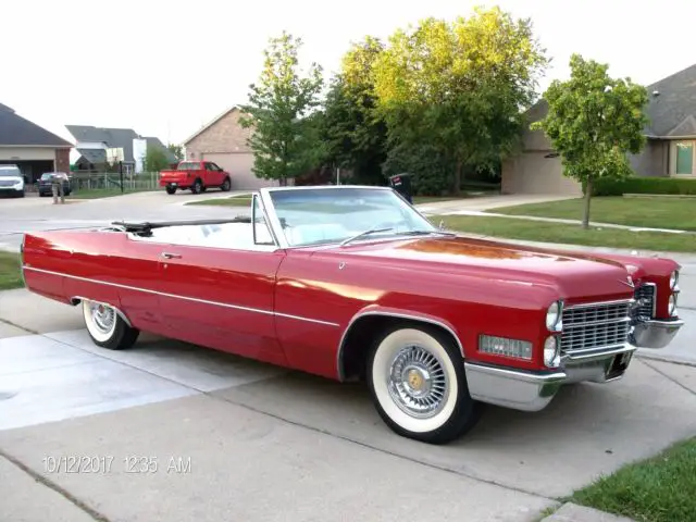 1966 Cadillac DeVille Convertible 429 V8 two door