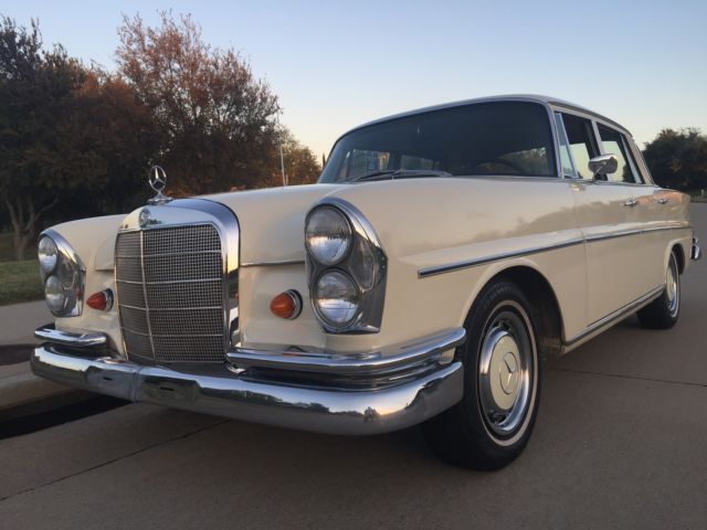 Beautiful 1967 Mercedes 230 S Sedan New Lower Reserve Great Color Combo ...