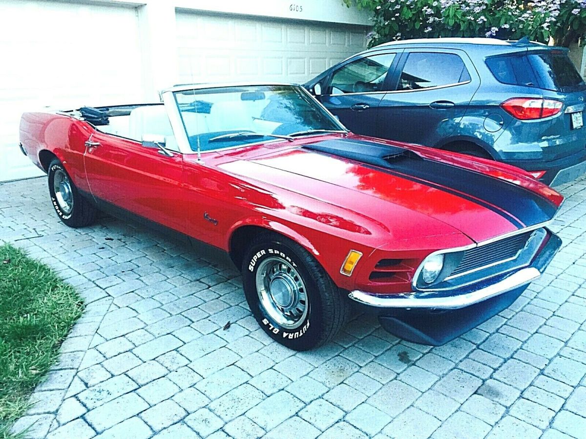 1970 Ford Mustang Convertible Mach 1 Package