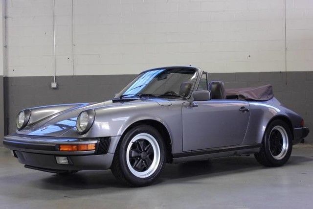 1986 Porsche 911 Carrera Convertible 2-Door