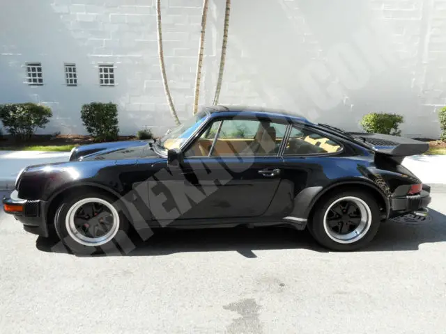 1986 Porsche 911 1986 911 Turbo Black