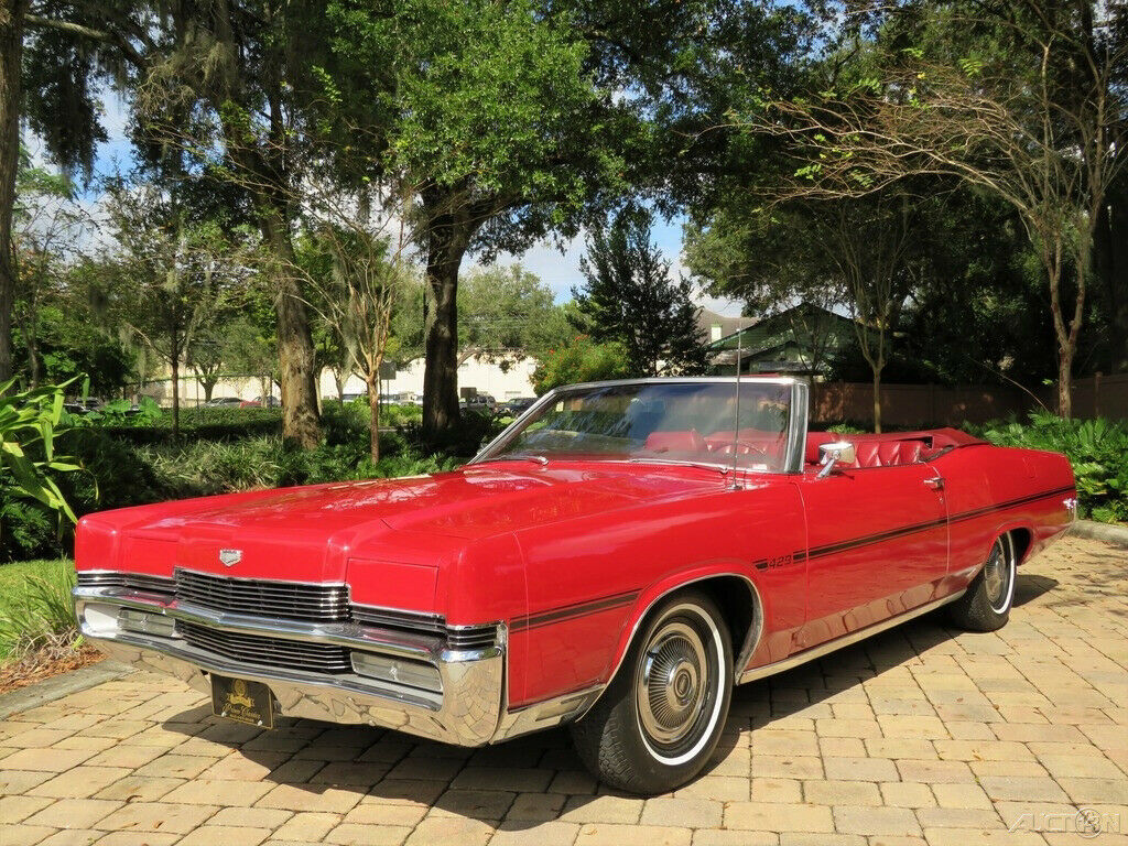 1969 Mercury Grand Marquis 429 Convertible Very Rare Classic! Red on Red!