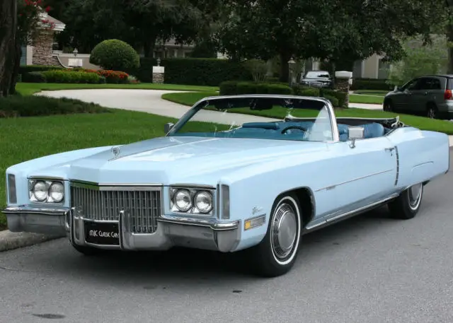 1972 Cadillac Eldorado CONVERTIBLE - 500 V-8