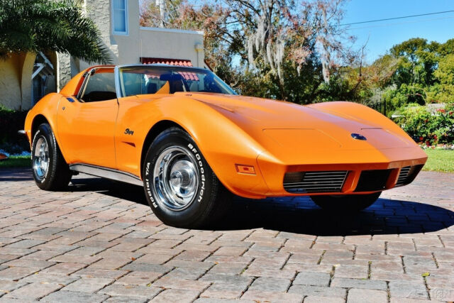 1973 Chevrolet Corvette T-Top, 68k Actual Miles, Numbers Matching 454, 4 S