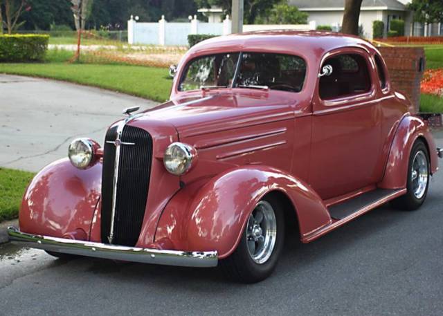 1936 Chevrolet Master Deluxe BUSINESS COUPE - ALL METAL - AC - 1K MI