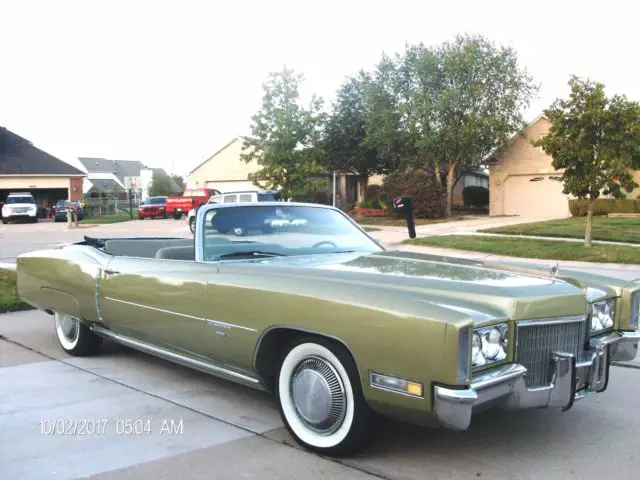 1971 Cadillac Eldorado V8 365 HP Convertible