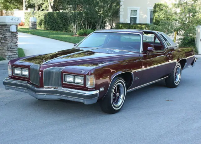 1976 Pontiac Grand Prix LJ/SJ TTOP COUPE - 455 V-8 - 36K MILES