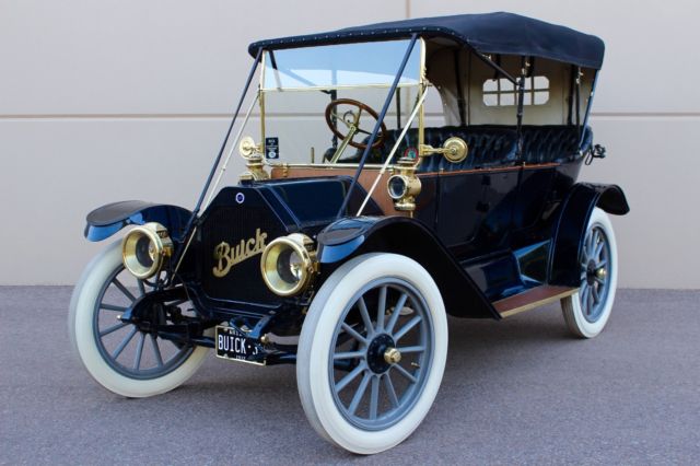 1912 Buick 35 Convertible Touring Brass Antique Era