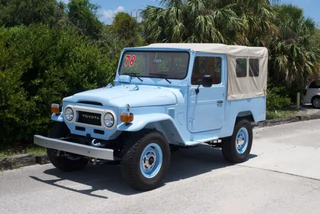 1978 Toyota Land Cruiser BJ43 Convertible