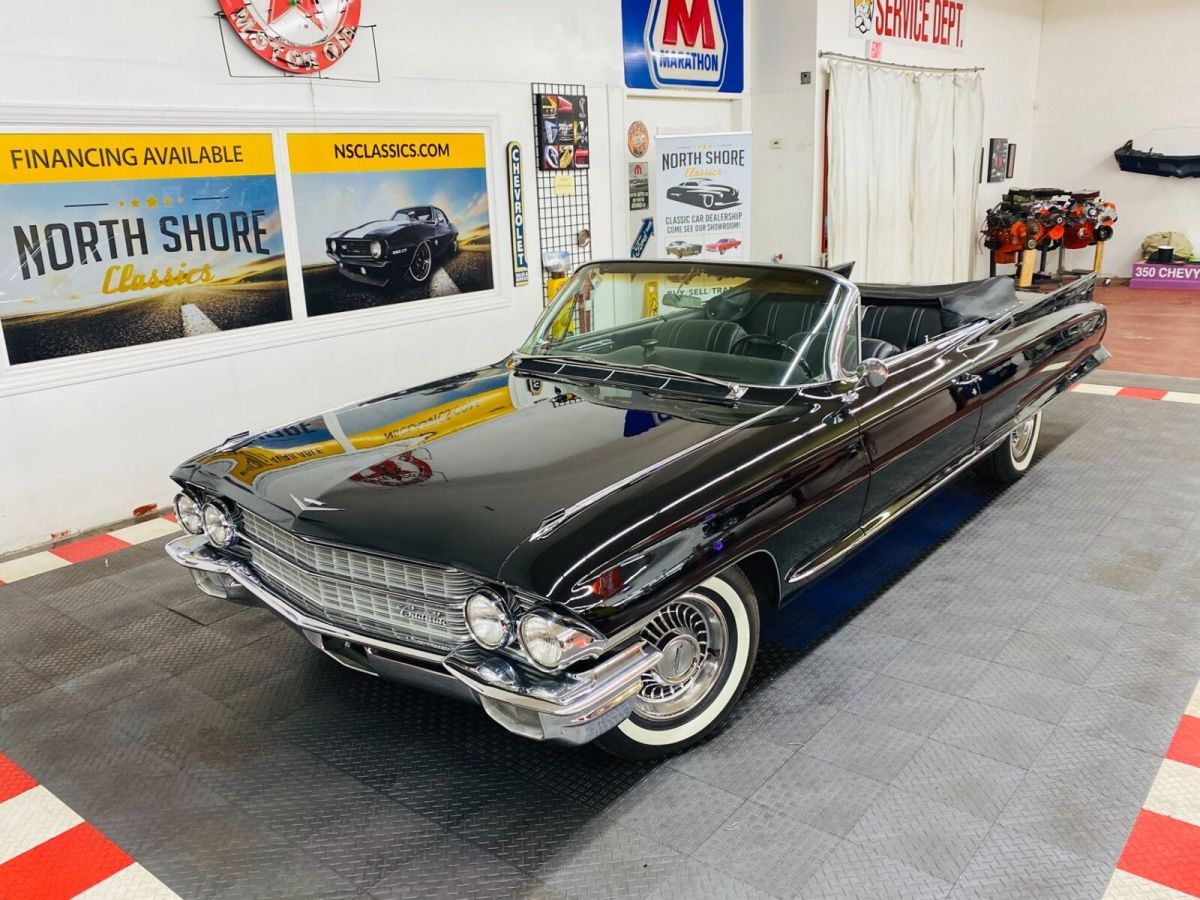 1962 Cadillac Other - CONVERTIBLE - BEAUTIFUL BLACK/WHITE COMBO - RUNS