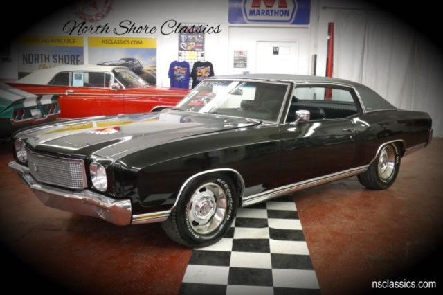 1970 Chevrolet Monte Carlo -TRIPLE BLACK NICE CONDITION 454 BIG BLOCK-