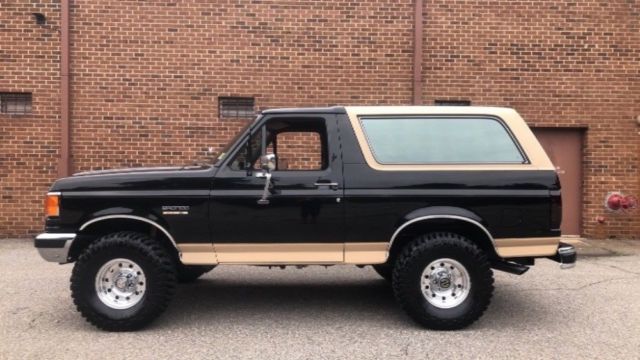 1990 Ford Bronco Eddie Bauer XLT-4X4-CLEAN CARFAX-FROM VIRGINIA-REB