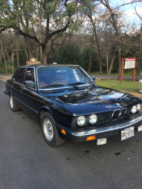 1988 BMW 5-Series good
