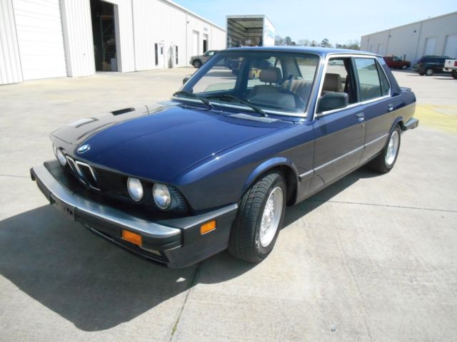 1987 BMW 5-Series