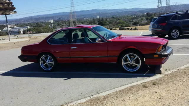 1986 BMW 6-Series 635 csi