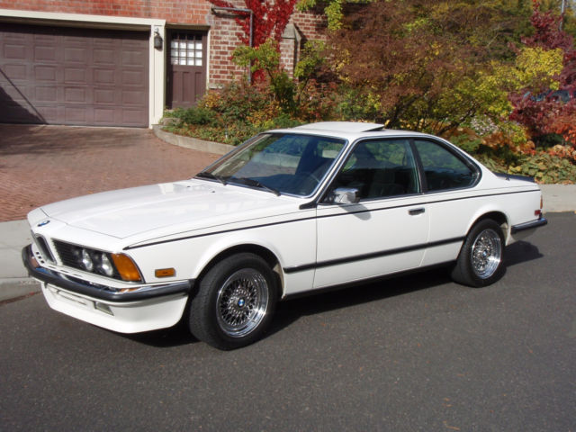 1984 BMW 6-Series Euro-Spec