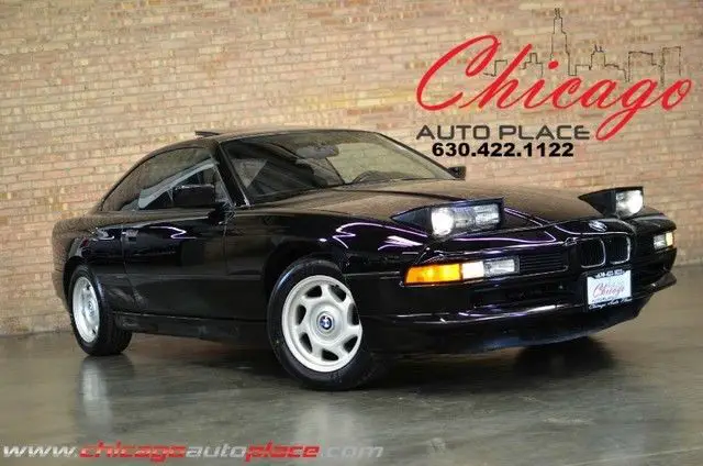 1991 BMW 8-Series 850i - RARE FIND - V12 - LEATHER - FLIP UP LIGHTS