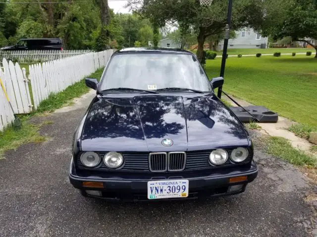 1989 BMW M3 Blue