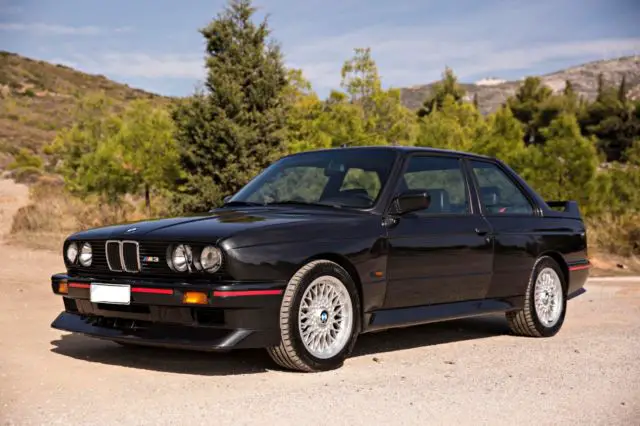 1988 BMW M3 Black on Black