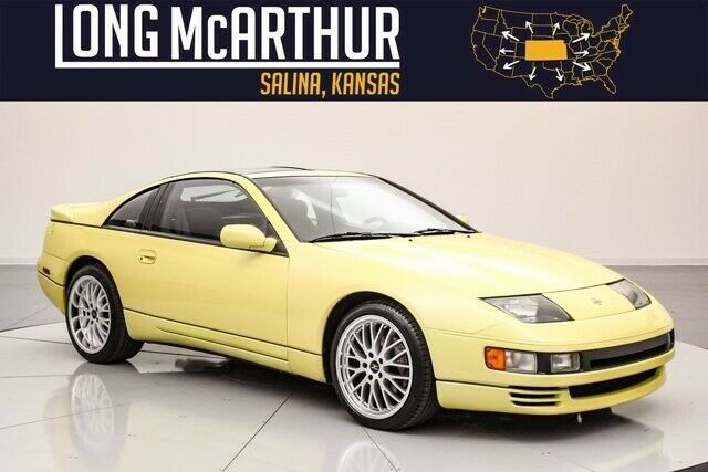 1991 Nissan 300ZX Twin Turbo Yellow Pearlglow T Top Gray Cloth