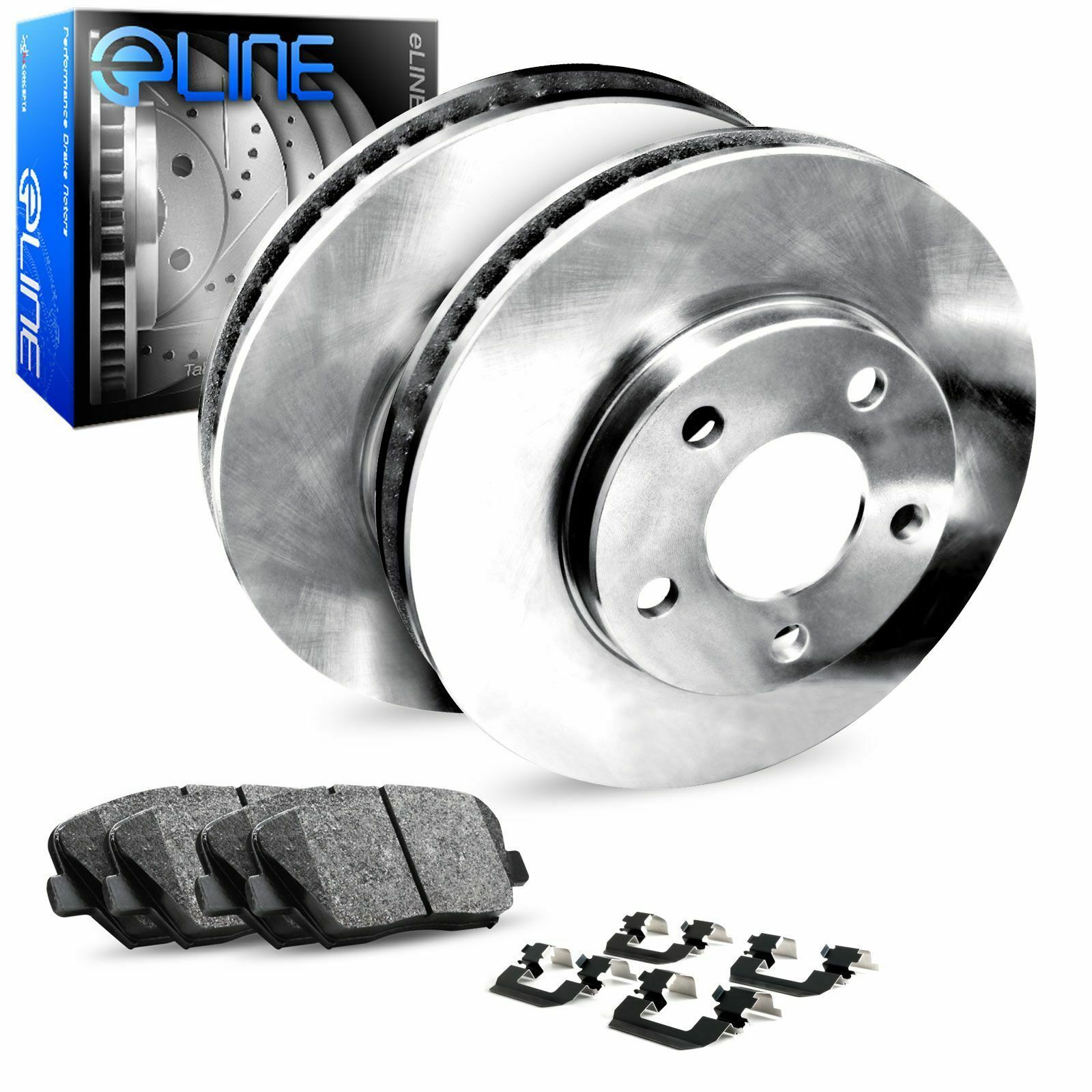 For 2003-2005 Lincoln Aviator Rear Brake Rotors+Ceramic Brake Pads