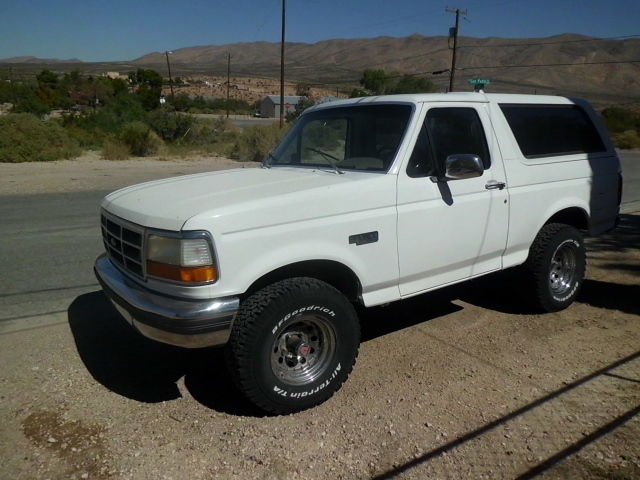 1993 Ford Bronco ex-Government Model