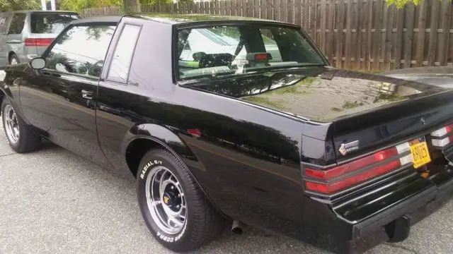 1986 Buick Grand National Black