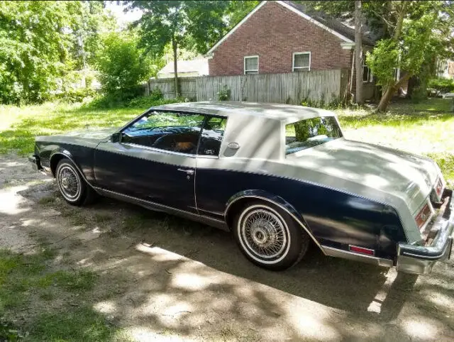 1980 Buick Riviera Two tone grey and blue