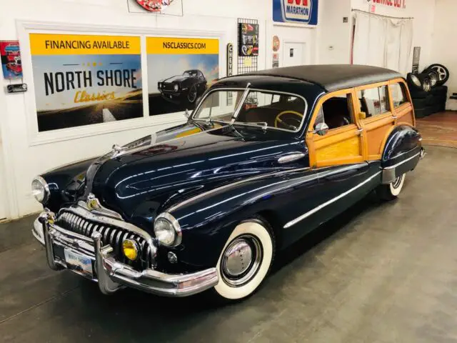 1947 Buick Roadmaster -ESTATE WAGON - SUPER RARE WOODY - MECHANICALLY SO