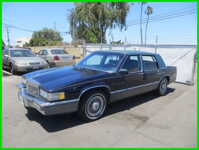 1989 Cadillac DeVille Base Sedan 4-Door