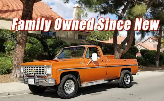 1976 Chevrolet C-10 C-20 REBUILT 350 ORIGINAL PAINT