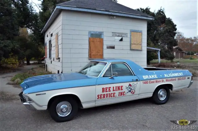 1969 Chevrolet El Camino DELIVERED NEW IN CA. 1 OWNER 48~ YRS